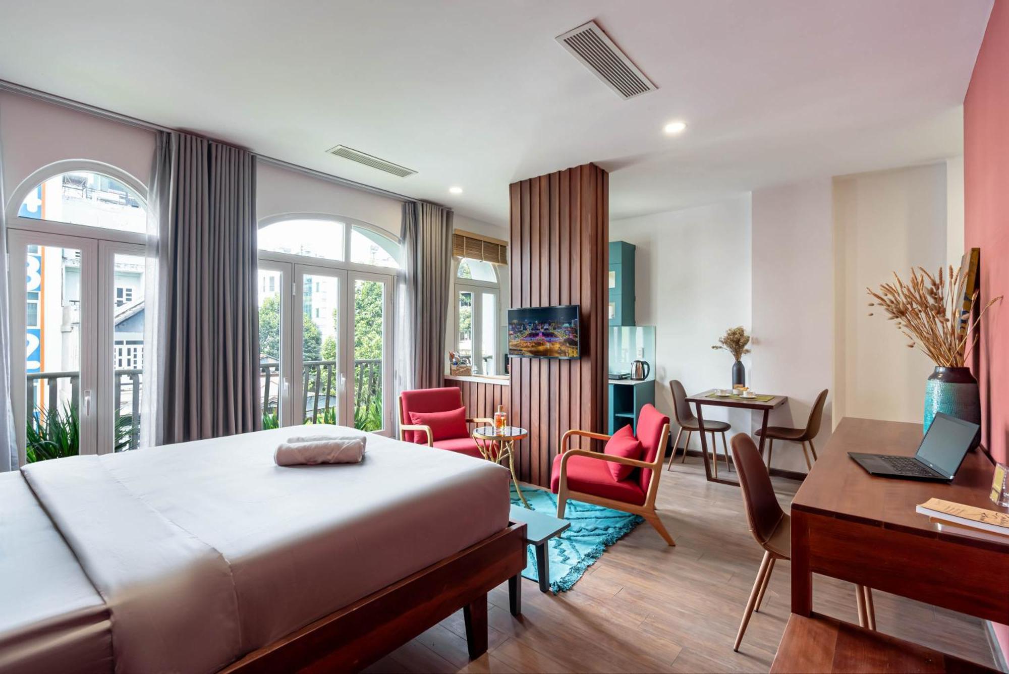 Mersey Central Saigon Apart'Hotel Хошимин Экстерьер фото